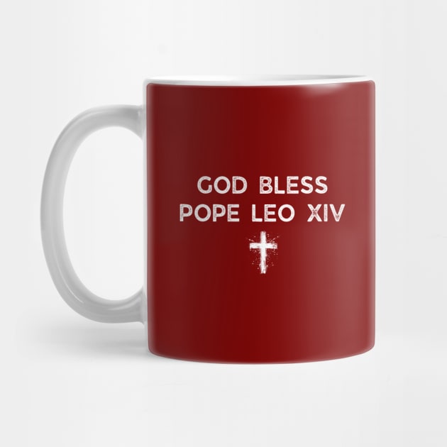 God-Bless-Pope-Leo-XIV by Creatifly Graphic Tees